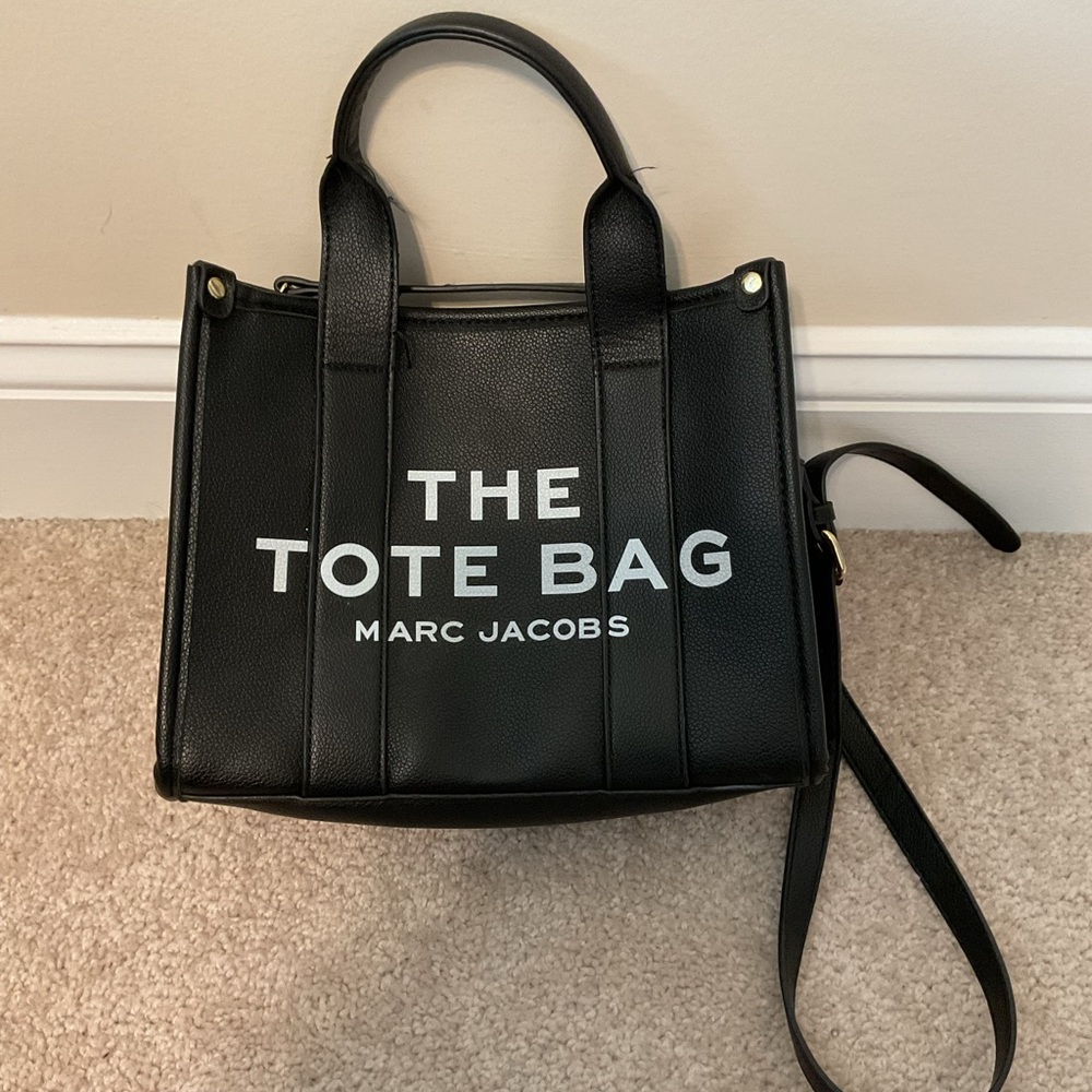 Marc Jacobs Black and White Tote Bag